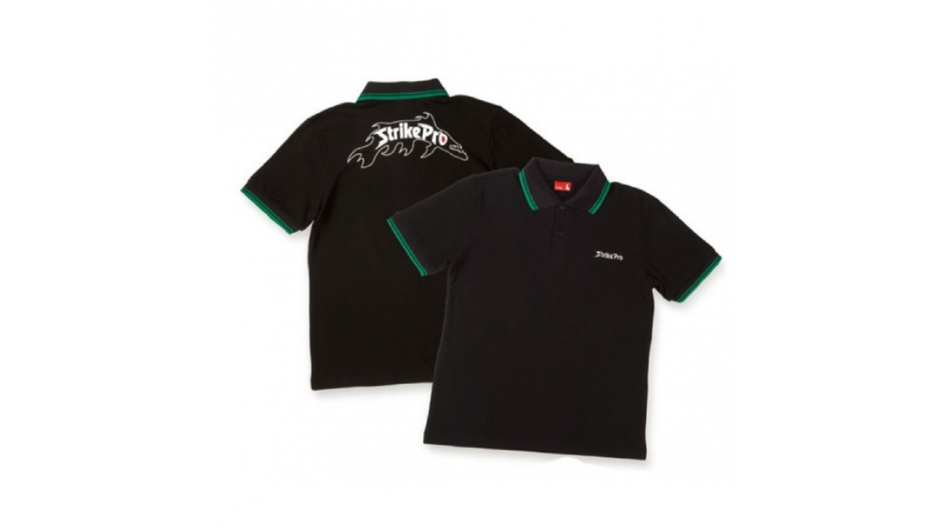 Поло черная STRIKE PRO (размеры 2XL) (, )