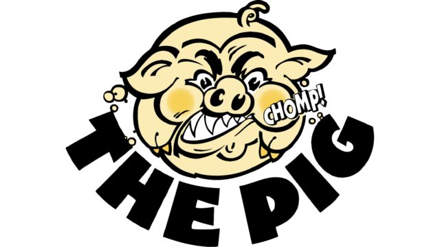 Наклейка The Pig  (10,5x12cm) (93-PIG-SMALL, )