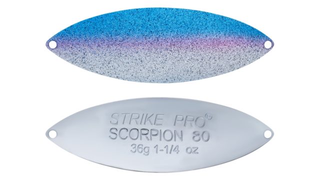 Блесна колеблющаяся Strike Pro Scorpion Treble 70H тройник, 28.0гр, 7.0см (ST-08B2#A195-CP, )