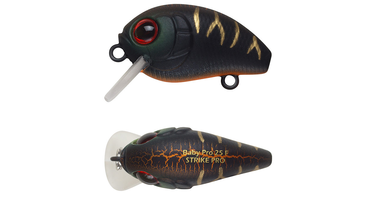 Воблер Strike Pro Baby Pro 25 плавающий 2,5см 2гр Загл. 0,1-0,2м (EG-036F#A208S, 25 мм, 2.5 гр, плавающий, 0.1-0.2 м)