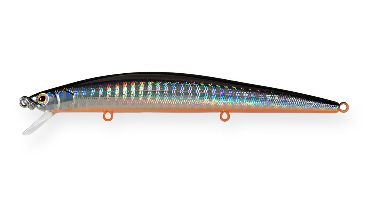 Минноу Strike Pro Slingshot Minnow 120F A70-713 (EG-145F#A70-713, 120 мм, 12.6 гр, плавающий, 0.5-1.5 м)