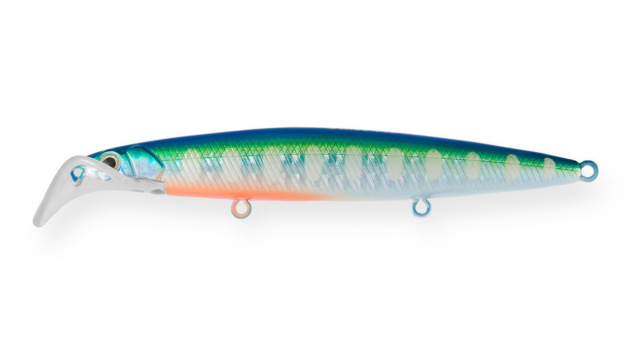 Минноу Strike Pro Scooter Minnow 110F A150-713 (EG-186F#A150-713, 110 мм, 11.8 гр, плавающий, 1.5-2.5 м)