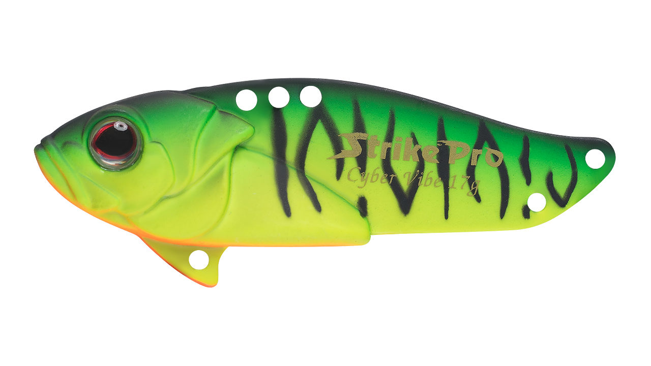 Блесна-цикада Strike Pro Cyber Vibe 35 GC01S (JG-005A#GC01S, 35 мм, 4.5 гр, тонущий)