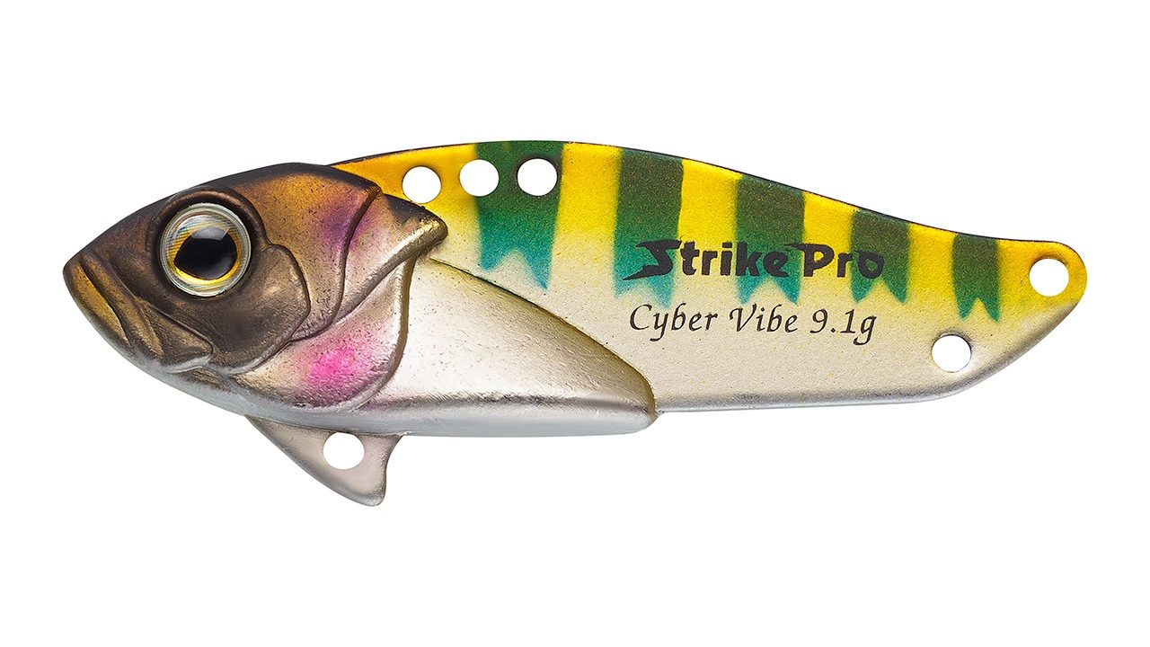 Блесна-цикада Strike Pro Cyber Vibe 40 788E (JG-005B#788E, 40 мм, 6.6 гр, тонущий)