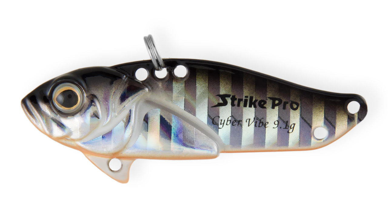 Блесна-цикада Strike Pro Cyber Vibe 40 A70-713 (JG-005B#A70-713, 40 мм, 6.6 гр, тонущий)