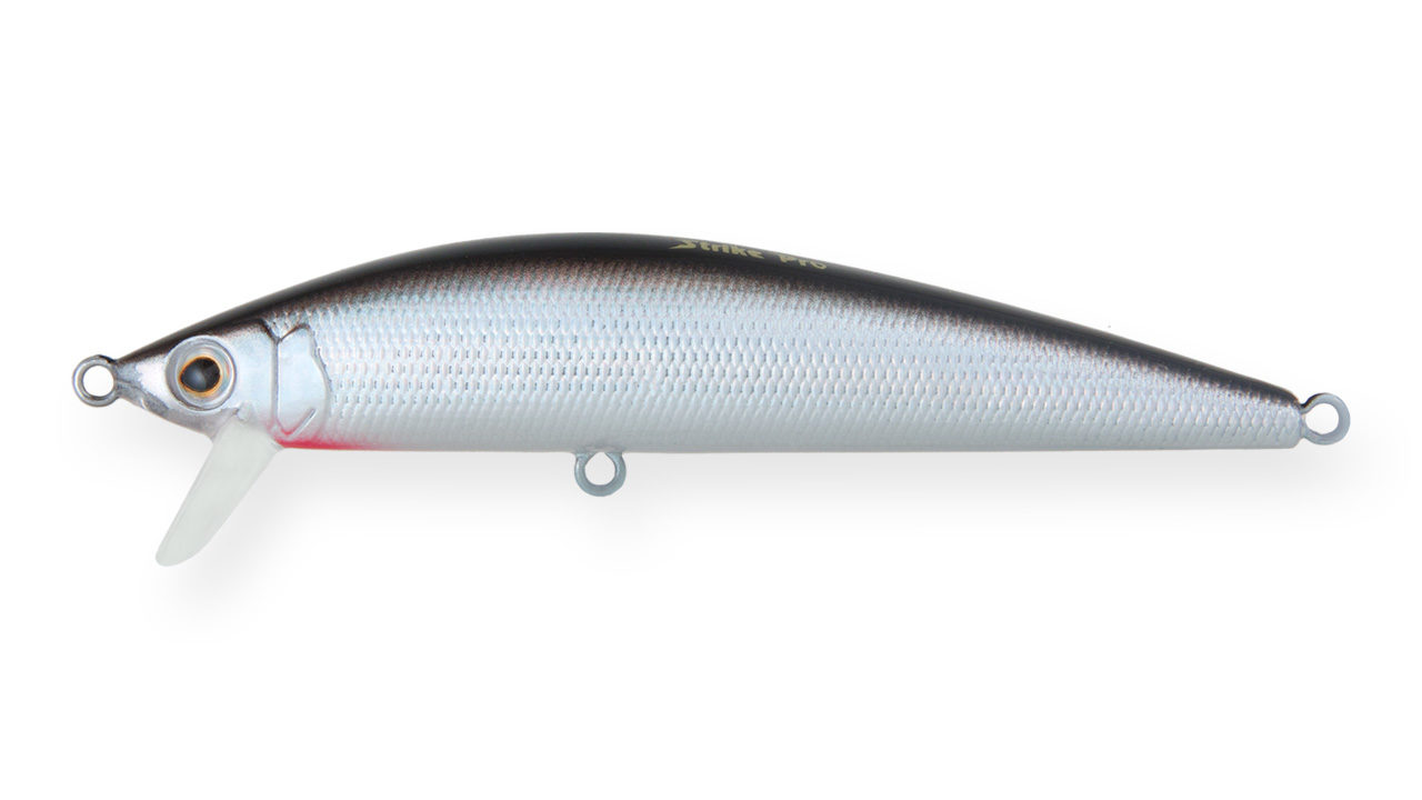 Минноу Strike Pro Euro Minnow 110 A010-EP (JL-115F#A010-EP, 110 мм, 17 гр, плавающий, 0.7-1.5 м)