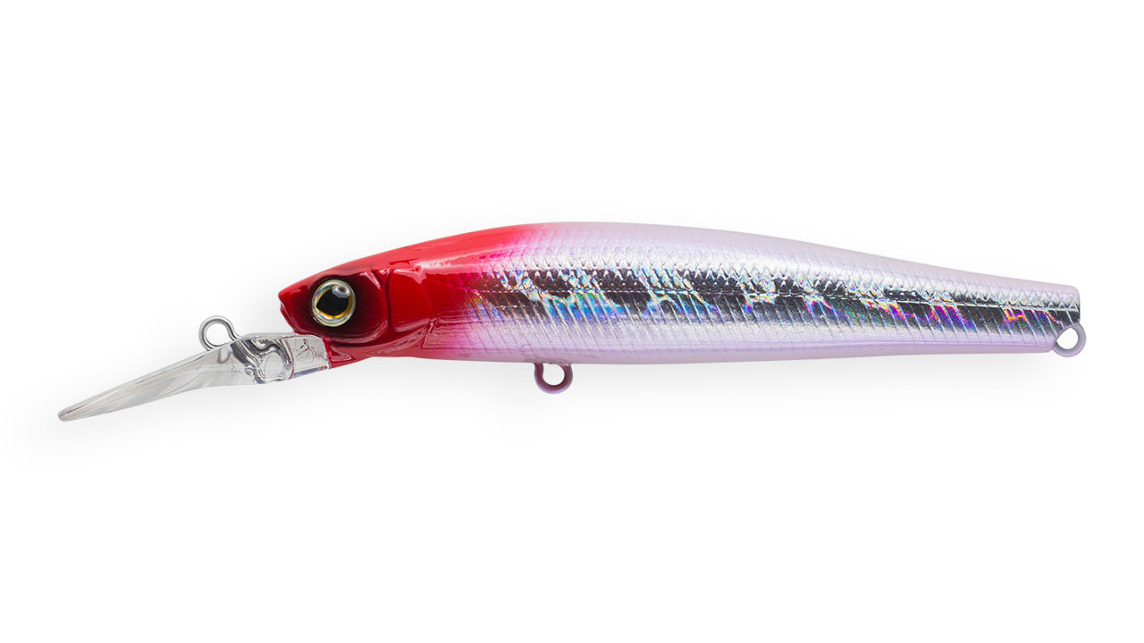 Минноу Strike Pro Solid Tail Deep 022PPPV (JS-254#022PPPV, 86 мм, 10.5 гр, плавающий, 2-3 м)