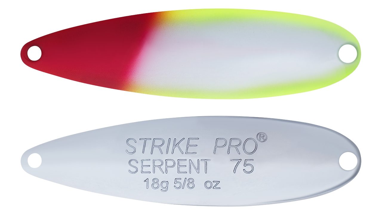 Блесна Strike Pro Serpent Single 65M X10E-CP (ST-010AS#X10E-CP, 65 мм, 14 гр)