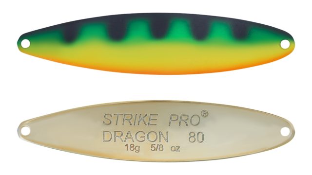 Блесна Strike Pro Dragon Treble 80M A45E-CP (ST-07F#A45E-GP, 80 мм, 18 гр)