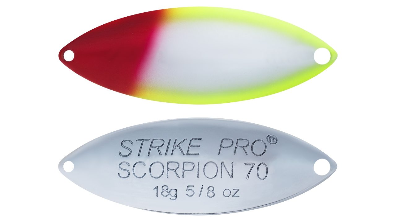 Блесна Strike Pro Scorpion Double 70M X10E-CP (ST-08BD#X10E-CP, 70 мм, 18 гр)