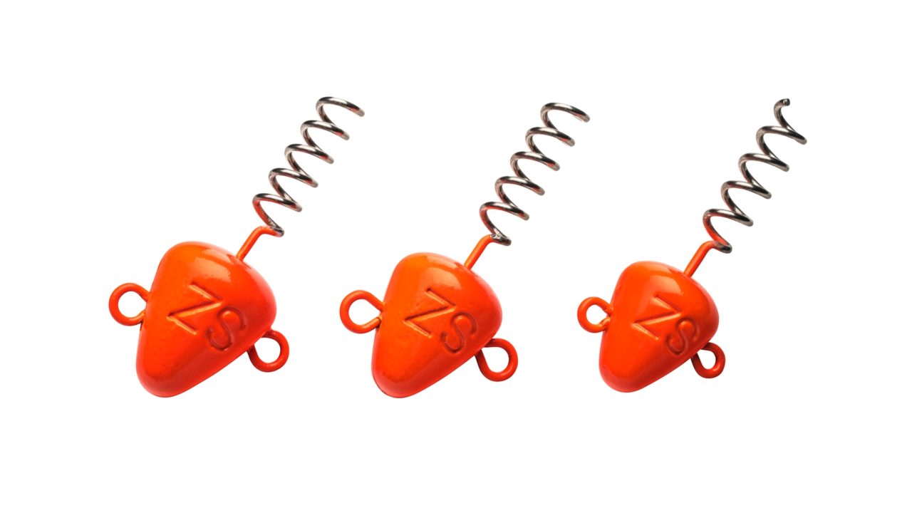 Штопор огруженый Svartzonker Screw-in-head Fl. Orange 10 g - 3 штуки (104305, )