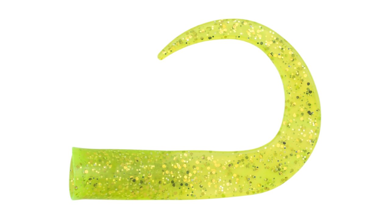 Хвосты Svartzonker McTail Glide Tail Junior 12см 3,5гр 3шт - C1 Chartreuse (106501, )