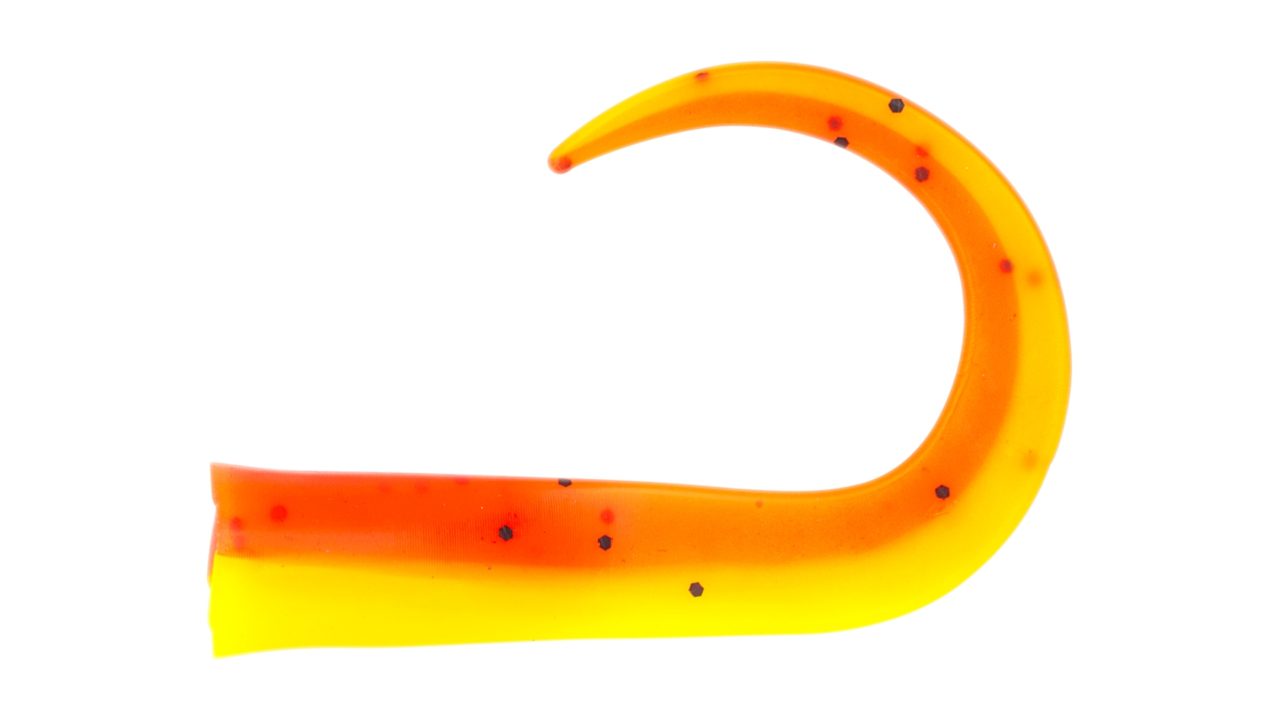 Хвосты Svartzonker McTail Glide Tail Junior 12см 3,5гр 3шт - C19 Fire Flame (106519, )