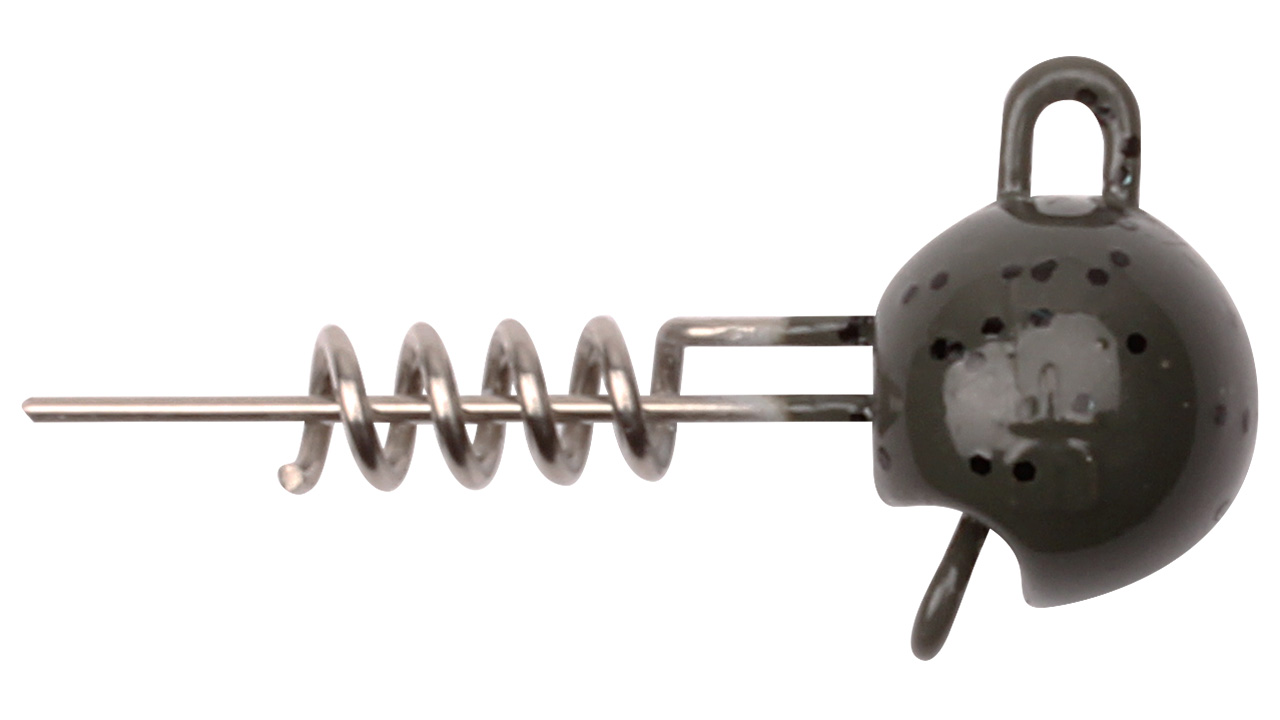 Штопор огруженый для силикона Flexhead Pike Small  5g, 2штуки, темно-зеленая (11-FHPS05-G, )