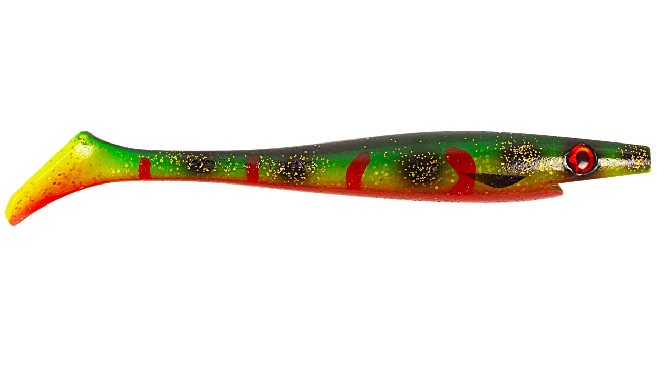 Приманка силиконовая XXL PIG SHAD 23см  90гр Psycho Spotted Bullhead (SP-172A#133, )