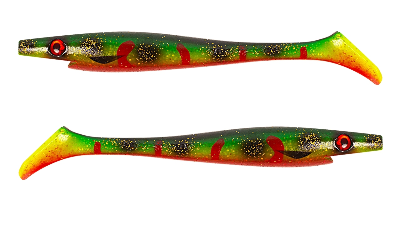 Приманка силиконовая XXL PIG SHAD Jr. 20см  50гр 2шт.  Psycho Spotted Bullhead (SP-172C#133, )