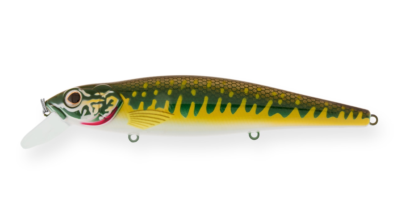 Минноу Strike Pro Jer-O Minnow 130 A164F (EG-039SP#A164F, 130 мм, 27.8 гр, нейтральный, 1.5-2.5 м)