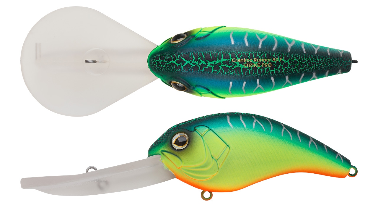 Крэнк Strike Pro Crankee Runner 80 A223S-RP (EG-042F#A223S-RP, 80 мм, 27.5 гр, плавающий, 6-8 м)