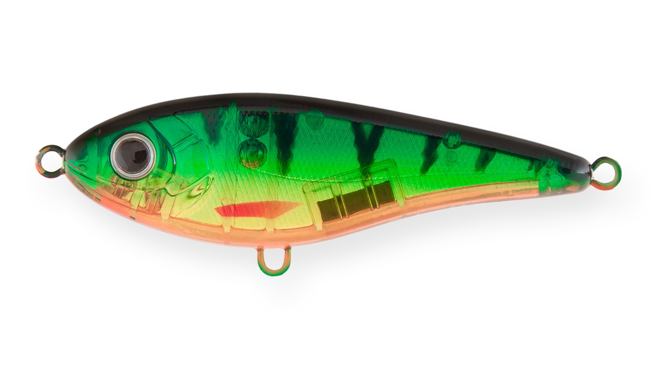 Джеркбейт Strike Pro Buster Jerk II Shallow Runner A102G (EG-049#A102G, 120 мм, 37 гр, медленно всплывающий, 0.3-2 м)