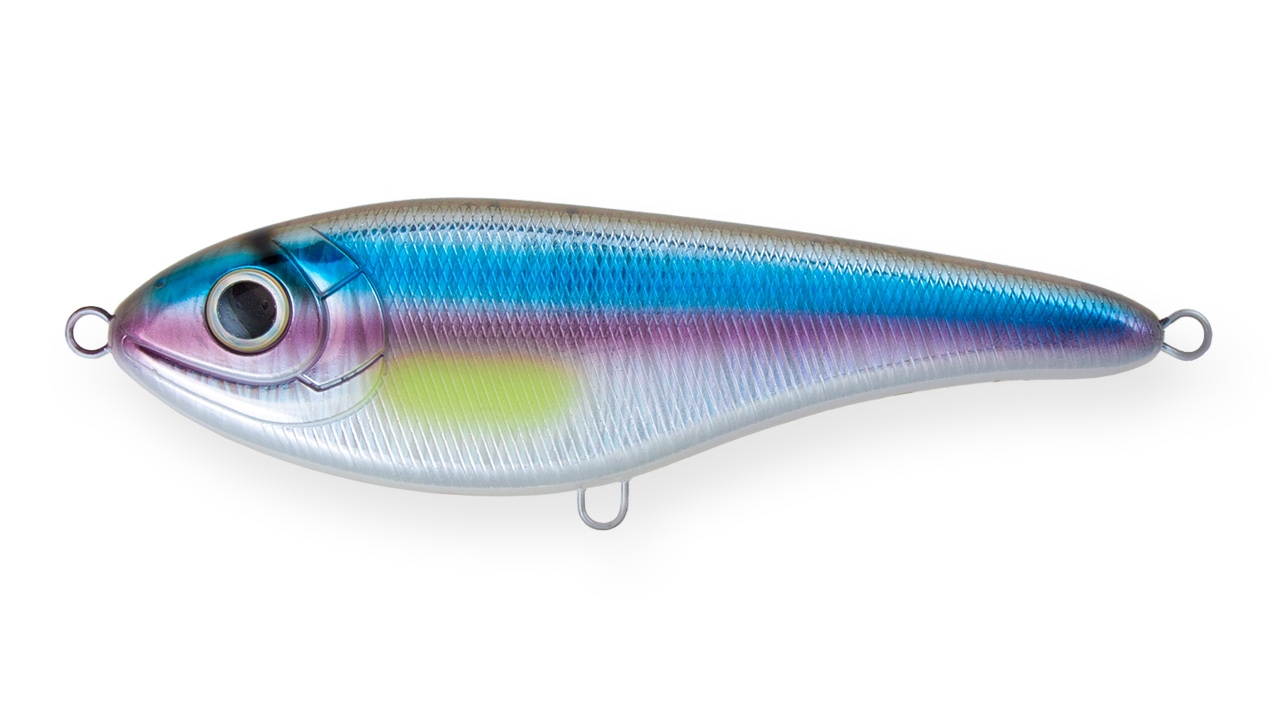 Джеркбейт Strike Pro Buster Jerk II Shallow Runner A210-713-RP (EG-049#A210-713-RP, 120 мм, 37 гр, медленно всплывающий, 0.3-2 м)