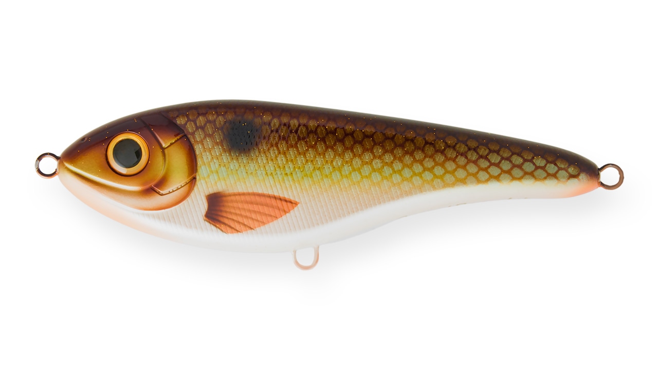 Джеркбейт Strike Pro Buster Jerk II Shallow Runner C380F (EG-049#C380F, 120 мм, 37 гр, медленно всплывающий, 0.3-2 м)