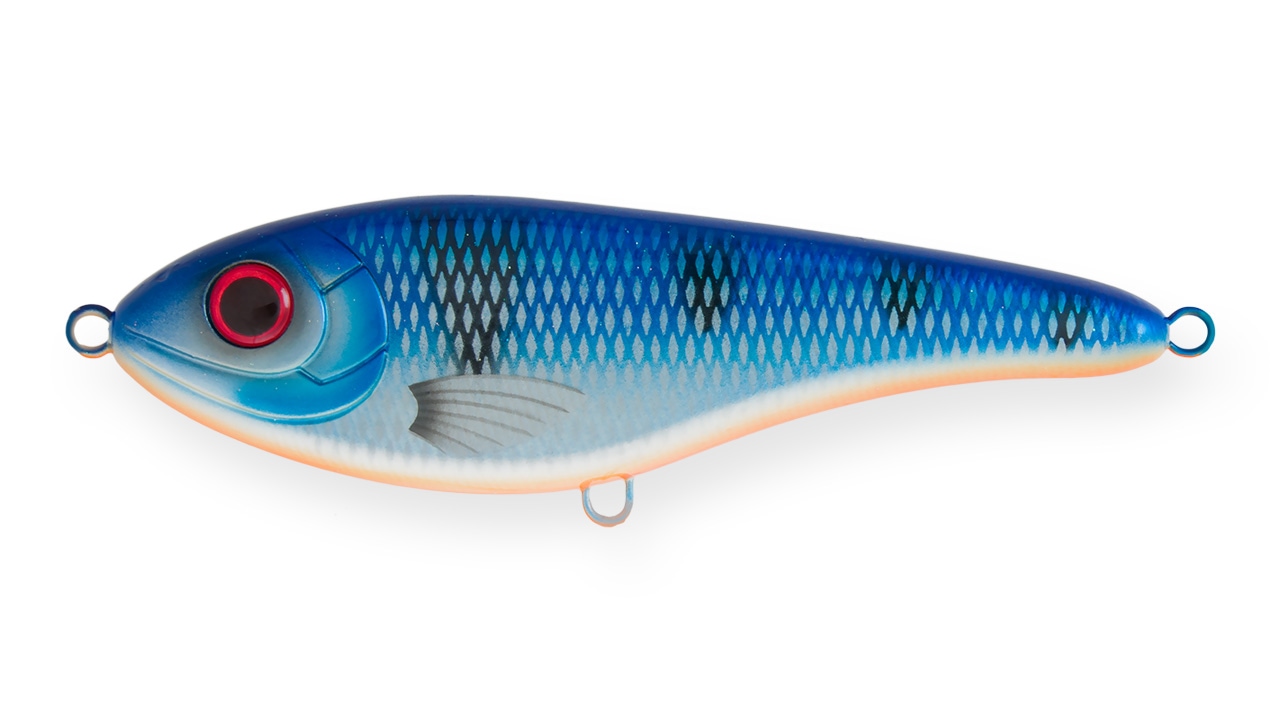 Джеркбейт Strike Pro Buster Jerk II Shallow Runner C390F (EG-049#C390F, 120 мм, 37 гр, медленно всплывающий, 0.3-2 м)