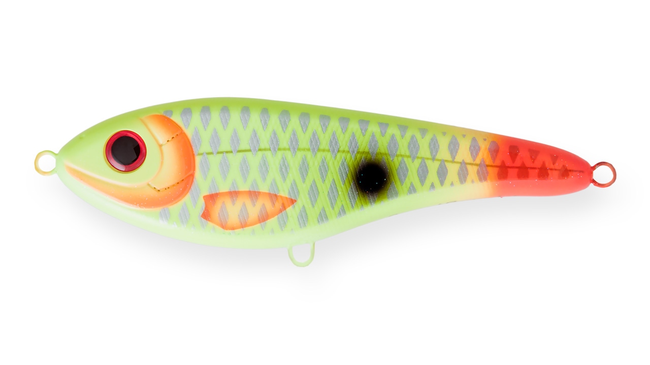 Джеркбейт Strike Pro Buster Jerk II Shallow Runner C480F (EG-049#C480F, 120 мм, 37 гр, медленно всплывающий, 0.3-2 м)