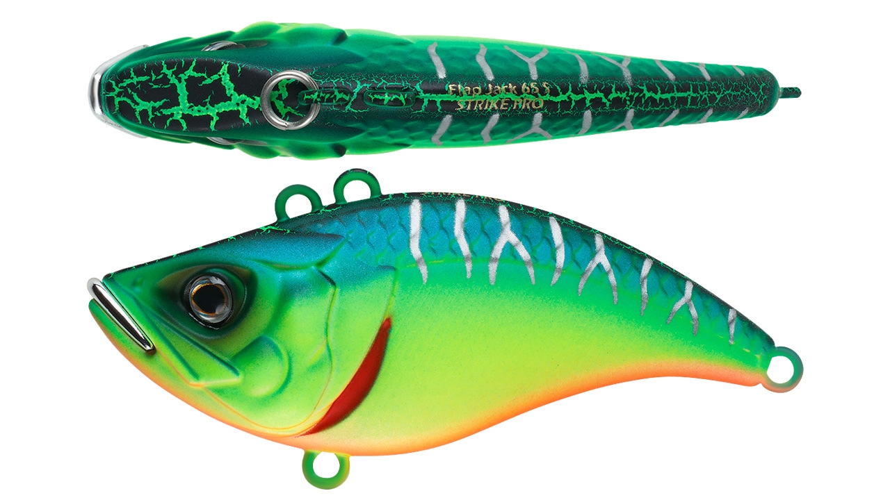 Раттлин Strike Pro Flap Jack 75 A223S-RP (EG-128C#A223S-RP, 75 мм, 21.8 гр, тонущий)