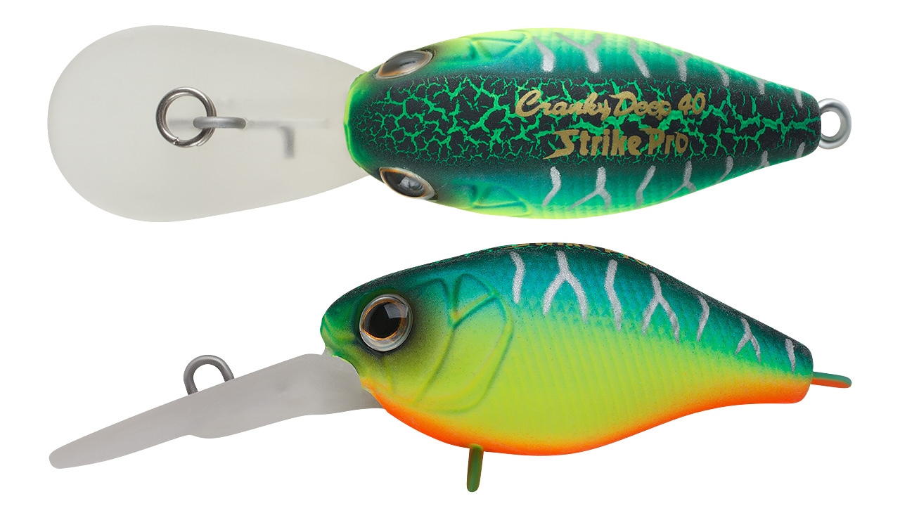 Крэнк Strike Pro Cranky Deep 40 A223S-RP (EG-164L#A223S-RP, 40 мм, 4.6 гр, плавающий, 0.5-1.5 м)