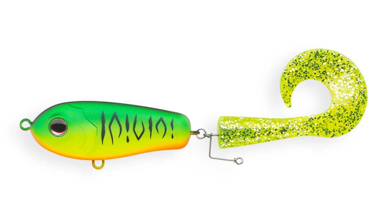 Джеркбейт Strike Pro Wolf Tail Jr GC01S (EG-175#GC01S, 160 мм, 37 гр, тонущий, 1-3 м) Джеркбейт Strike Pro Wolf Tail Jr GC01S (EG-175#GC01S, 160 мм, 37 гр, тонущий, 1-3 м)