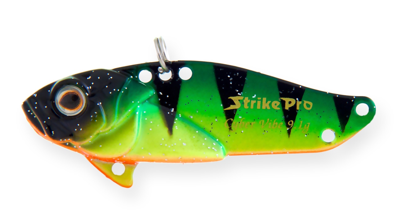 Блесна-цикада Strike Pro Cyber Vibe 55 A09 (JG-005D#A09, 55 мм, 17 гр, тонущий)