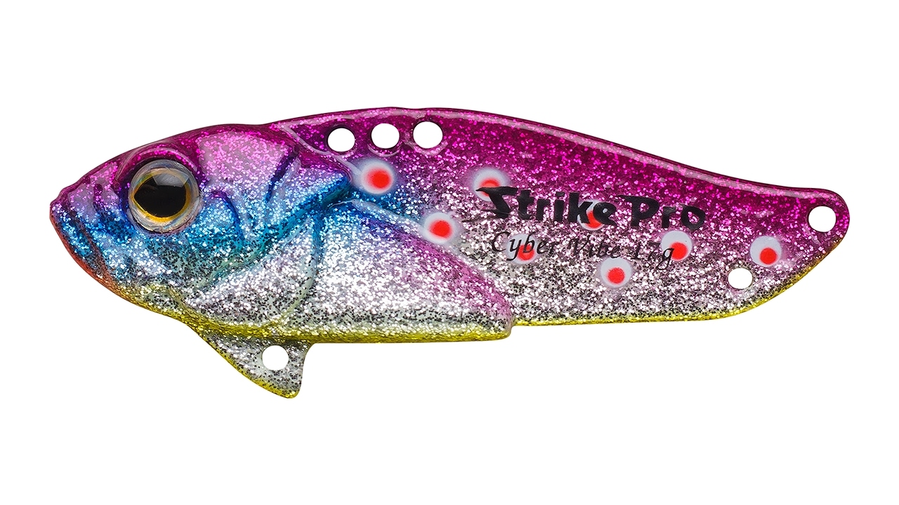 Блесна-цикада Strike Pro Cyber Vibe 65 A196F (JG-005E#A196F, 65 мм, 26 гр, тонущий) Блесна-цикада Strike Pro Cyber Vibe 65 A196F (JG-005E#A196F, 65 мм, 26 гр, тонущий)
