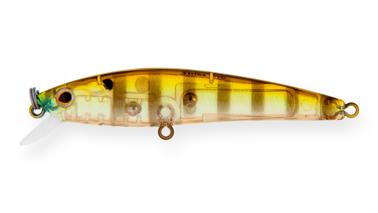 Минноу Strike Pro Alpha Minnow 60 A68G (JL-034F#A68G, 60 мм, 3 гр, плавающий, 0.3-0.7 м)