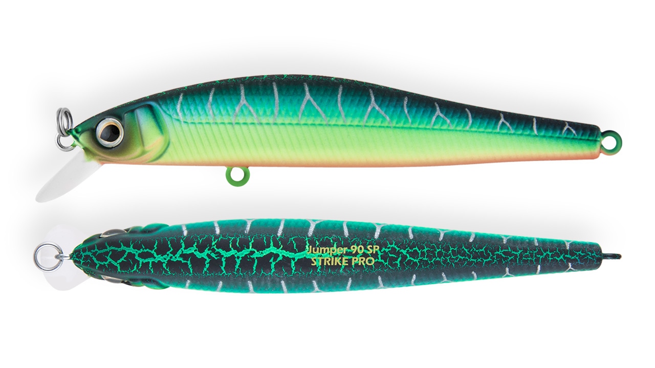 Минноу Strike Pro Euro Minnow 110 A223S-RP (JL-115F#A223S-RP, 110 мм, 17 гр, плавающий, 0.7-1.5 м) Минноу Strike Pro Euro Minnow 110 A223S-RP (JL-115F#A223S-RP, 110 мм, 17 гр, плавающий, 0.7-1.5 м)