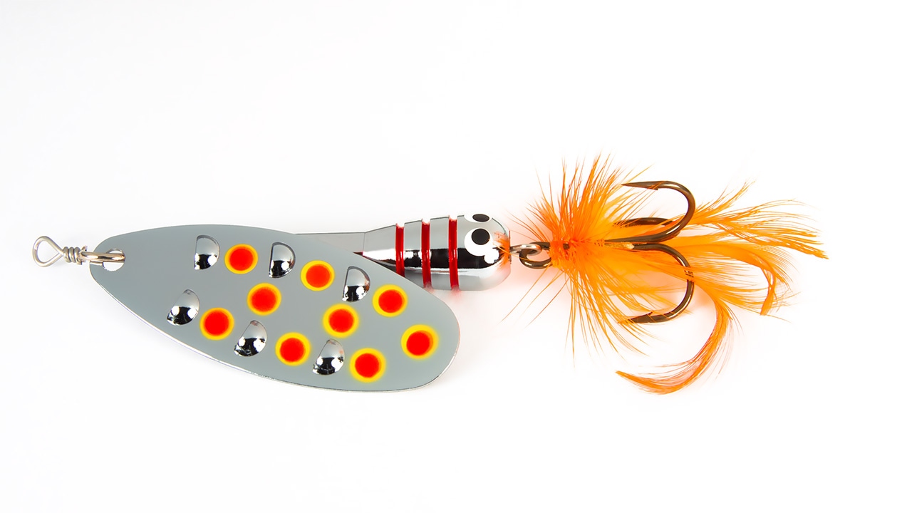 Блесна Strike Pro Tailsmoker 14 A38-CP (SN-06C-14#A38-CP, 85 мм, 14 гр)