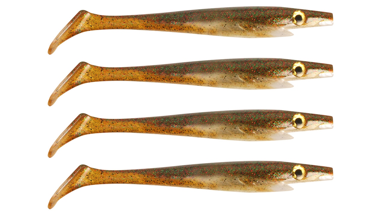 Мягкая приманка Strike Pro Pig Shad Jr 108 (SP-172D#108, 150 мм, 21 гр, тонущий)