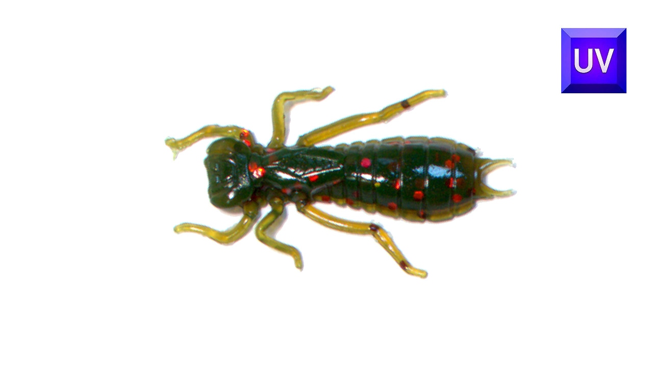 Казара большая "Buranto" Takedo Imago TKS5431036 3,6 cm. В34 отработка с красными блестками (8 шт) (TKS5431036#В34, )